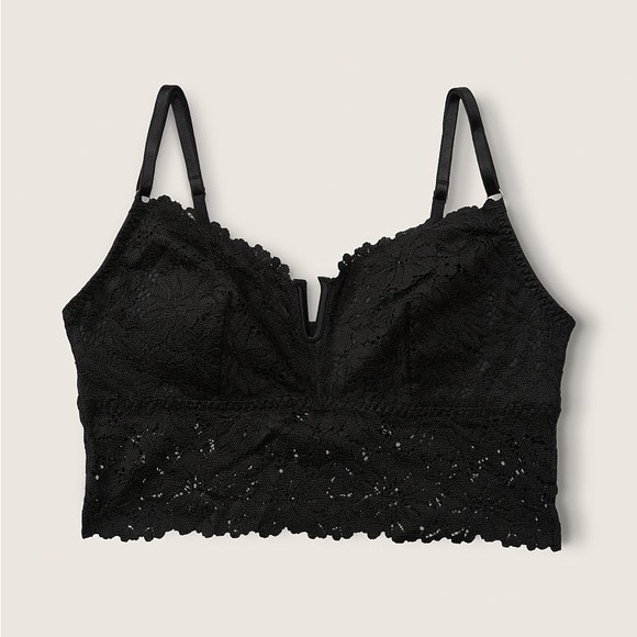 PINK LACE BUSTIER - Picture 1 of 4